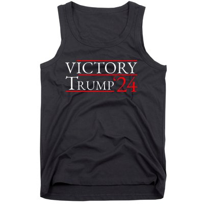 Victory Trump 24 Trump Win Election 2024 Republican Tank Top