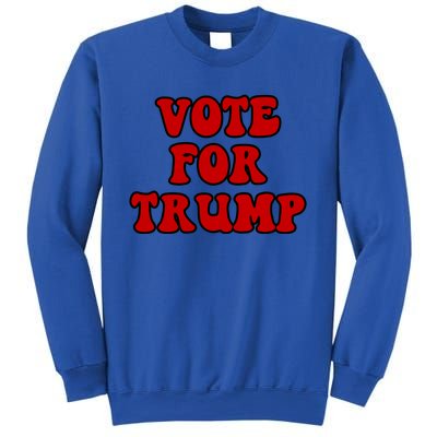 Vote Trump 2024 Take America Back Vintage Patriotic Gift Sweatshirt