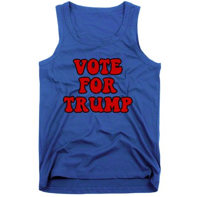 Vote Trump 2024 Take America Back Vintage Patriotic Gift Tank Top