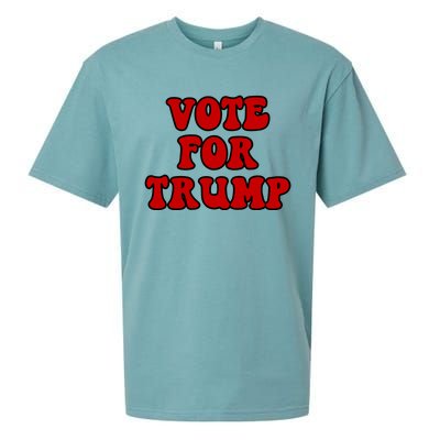 Vote Trump 2024 Take America Back Vintage Patriotic Gift Sueded Cloud Jersey T-Shirt