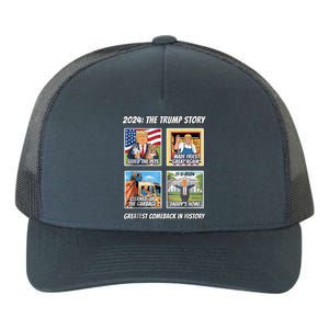 Victory Trump 2024 Greatest Comeback Keepsake Winner Team Yupoong Adult 5-Panel Trucker Hat