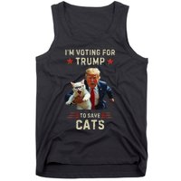 Vote Trump 2024 To Save Cats From Being Eaten Tank Top