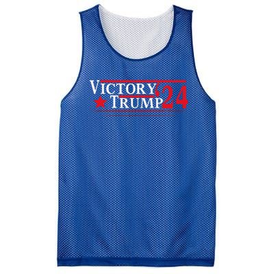 Victory Trump 2024 Trump President 2024 Mesh Reversible Basketball Jersey Tank