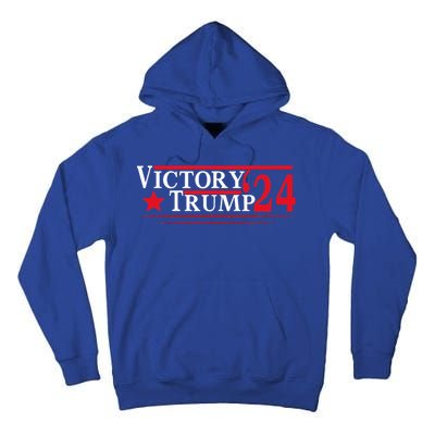 Victory Trump 2024 Trump President 2024 Tall Hoodie