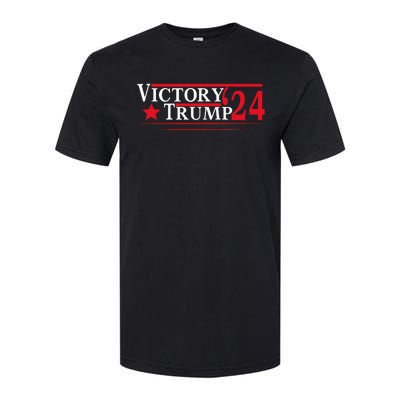 Victory Trump 2024 Trump President 2024 Softstyle CVC T-Shirt