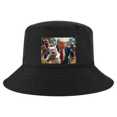 Vote Trump 2024 To Save Catturd Cats From Being Eaten Cool Comfort Performance Bucket Hat