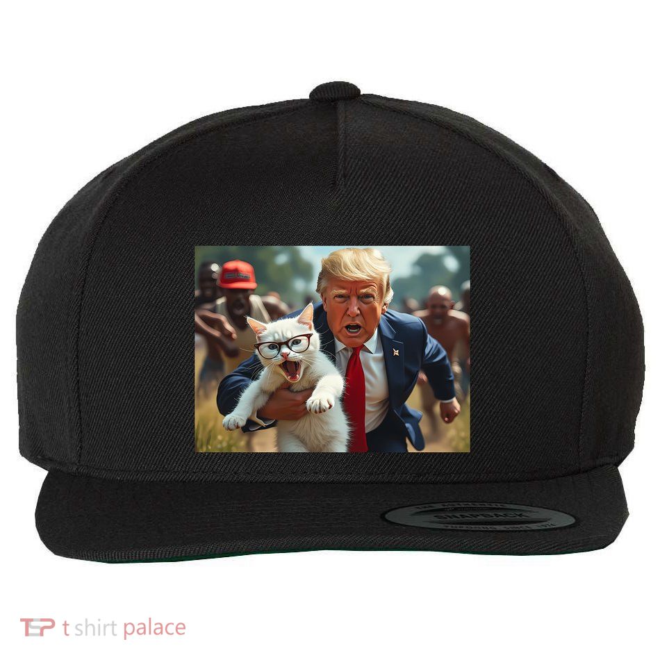 Vote Trump 2024 To Save Catturd Cats From Being Eaten Wool Snapback Cap