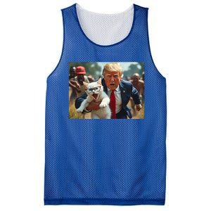 Vote Trump 2024 To Save Catturd Cats From Being Eaten Mesh Reversible Basketball Jersey Tank