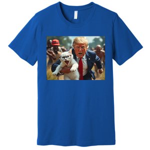 Vote Trump 2024 To Save Catturd Cats From Being Eaten Premium T-Shirt