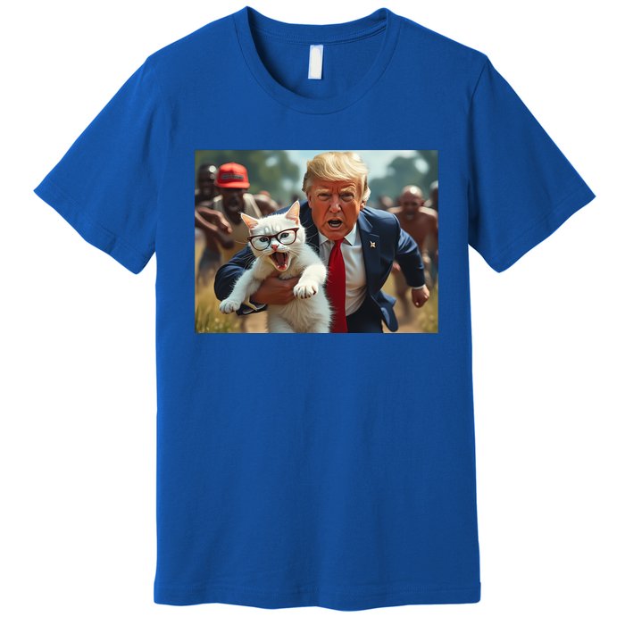 Vote Trump 2024 To Save Catturd Cats From Being Eaten Premium T-Shirt