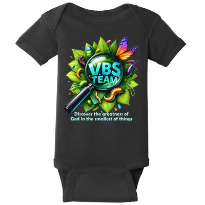VBS Team 2025 Magnified Smallest Insects Adventure VBS Baby Bodysuit
