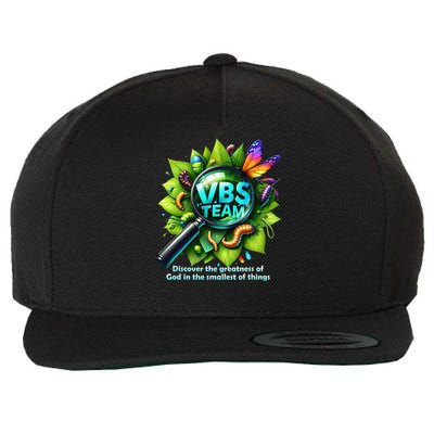 VBS Team 2025 Magnified Smallest Insects Adventure VBS Wool Snapback Cap
