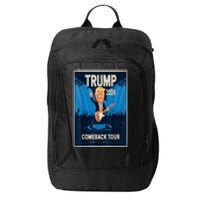 Victory Trump 2024 Won Comeback Rockstar Inauguration City Backpack