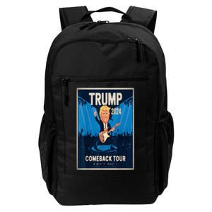 Victory Trump 2024 Won Comeback Rockstar Inauguration Daily Commute Backpack