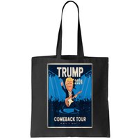 Victory Trump 2024 Won Comeback Rockstar Inauguration Tote Bag