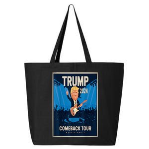 Victory Trump 2024 Won Comeback Rockstar Inauguration 25L Jumbo Tote