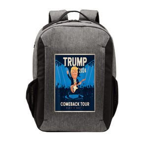 Victory Trump 2024 Won Comeback Rockstar Inauguration Vector Backpack