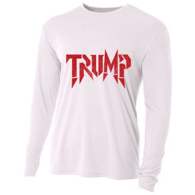 Vintage Trump 2024 Milwaukee Style Cooling Performance Long Sleeve Crew