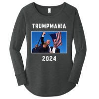 Vintage Trumpmania 2024 Women's Perfect Tri Tunic Long Sleeve Shirt