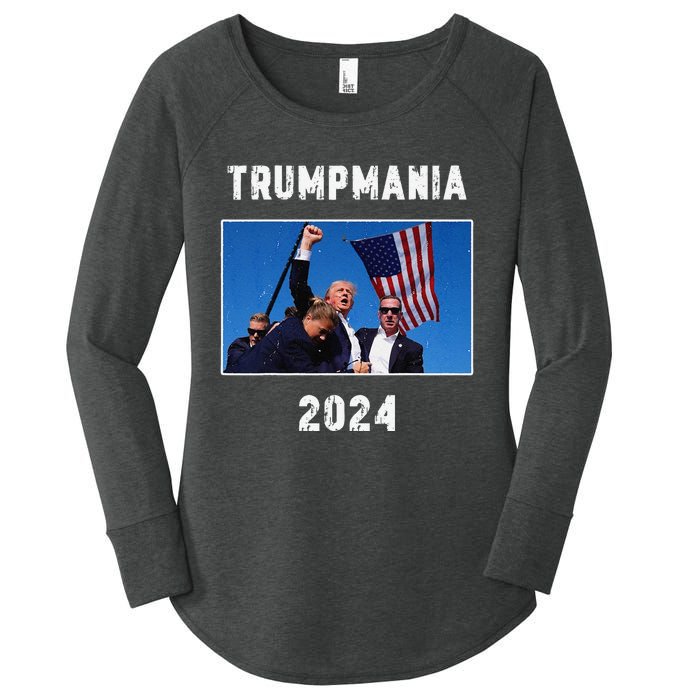 Vintage Trumpmania 2024 Women's Perfect Tri Tunic Long Sleeve Shirt