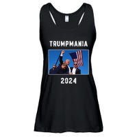 Vintage Trumpmania 2024 Ladies Essential Flowy Tank