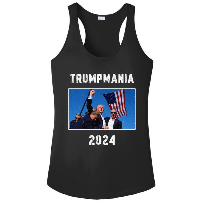 Vintage Trumpmania 2024 Ladies PosiCharge Competitor Racerback Tank