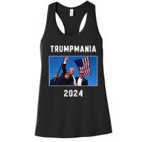 Vintage Trumpmania 2024 Women's Racerback Tank