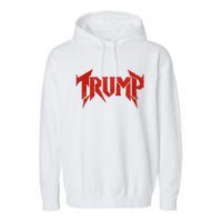 Vintage Trump 2024 Milwaukee Style Garment-Dyed Fleece Hoodie