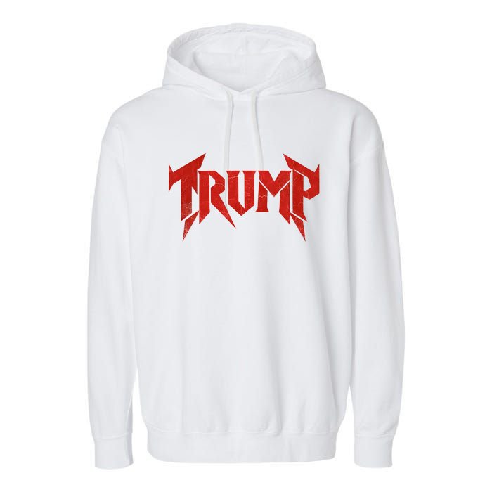 Vintage Trump 2024 Milwaukee Style Garment-Dyed Fleece Hoodie