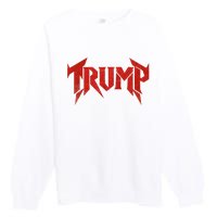 Vintage Trump 2024 Milwaukee Style Premium Crewneck Sweatshirt