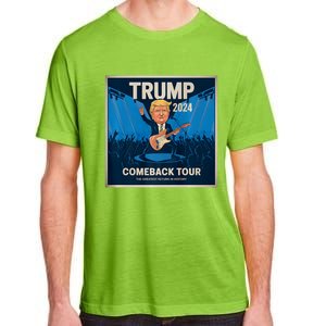 Victory Trump 2024 Comeback Rockstar Inauguration Adult ChromaSoft Performance T-Shirt