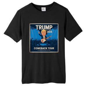 Victory Trump 2024 Comeback Rockstar Inauguration Tall Fusion ChromaSoft Performance T-Shirt