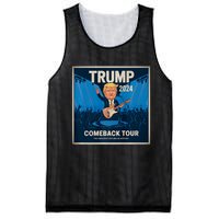 Victory Trump 2024 Comeback Rockstar Inauguration Mesh Reversible Basketball Jersey Tank