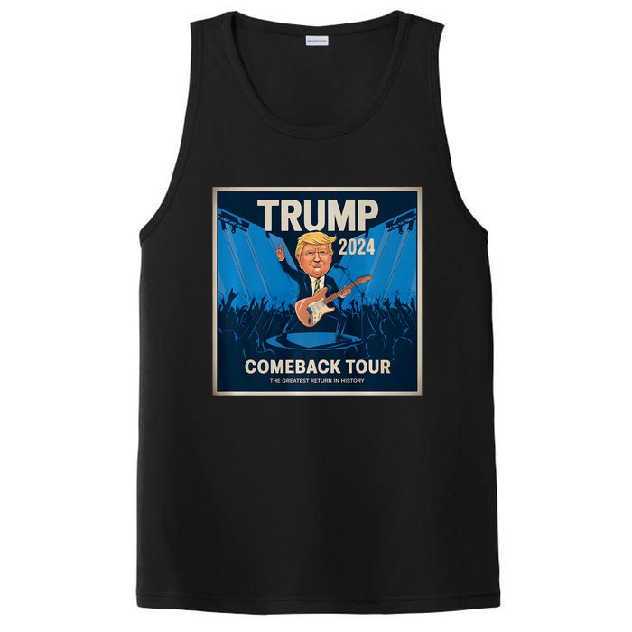 Victory Trump 2024 Comeback Rockstar Inauguration PosiCharge Competitor Tank