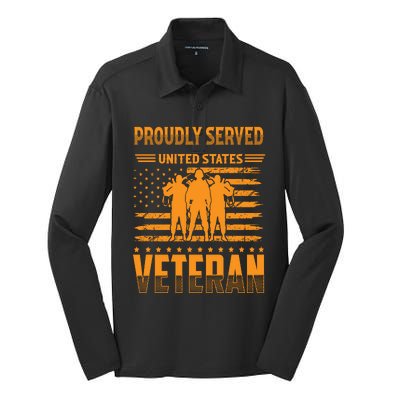 Veteran T 2023 Silk Touch Performance Long Sleeve Polo