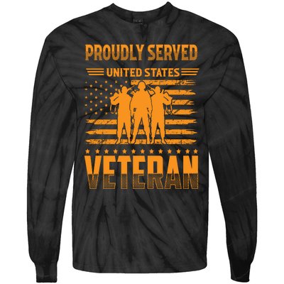 Veteran T 2023 Tie-Dye Long Sleeve Shirt