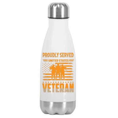 Veteran T 2023 Stainless Steel Insulated Water Bottle