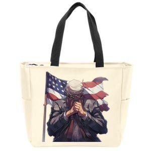 Vote Trump 47th President Election 2024 Zip Tote Bag