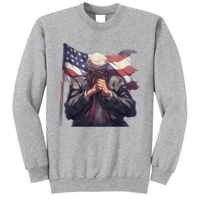 Vote Trump 47th President Election 2024 Tall Sweatshirt