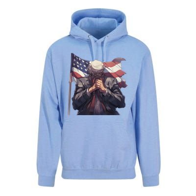 Vote Trump 47th President Election 2024 Unisex Surf Hoodie