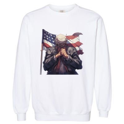 Vote Trump 47th President Election 2024 Garment-Dyed Sweatshirt