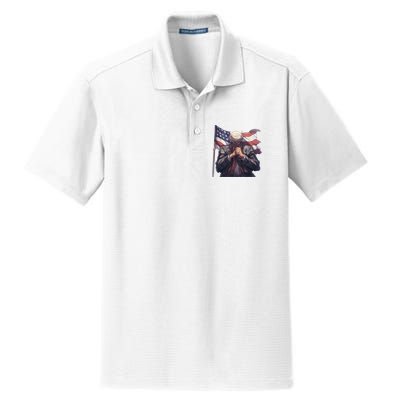 Vote Trump 47th President Election 2024 Dry Zone Grid Polo