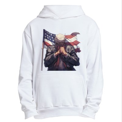 Vote Trump 47th President Election 2024 Urban Pullover Hoodie