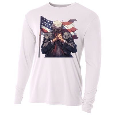 Vote Trump 47th President Election 2024 Cooling Performance Long Sleeve Crew