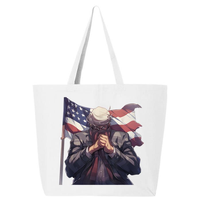 Vote Trump 47th President Election 2024 25L Jumbo Tote