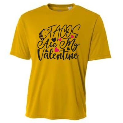 Valentine Tacos Are My Valentine Cooling Performance Crew T-Shirt