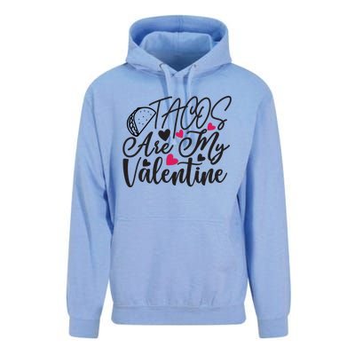 Valentine Tacos Are My Valentine Unisex Surf Hoodie