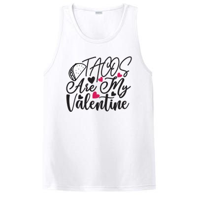 Valentine Tacos Are My Valentine PosiCharge Competitor Tank