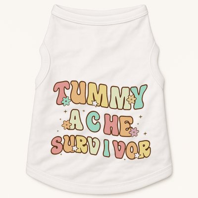 Vintage Tummy Ache Survivor Doggie Tank