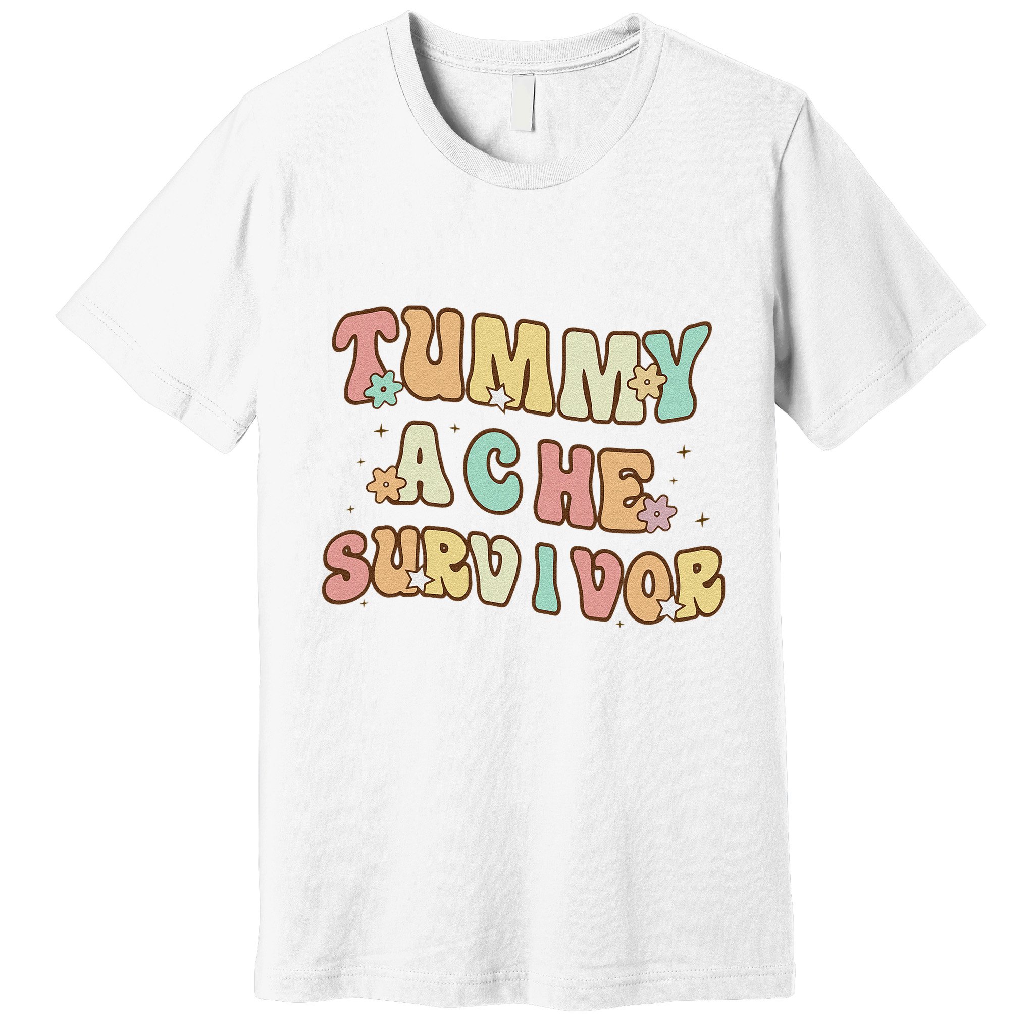 Vintage Tummy Ache Survivor Premium T-Shirt